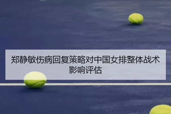 郑静敏伤病回复策略对中国女排整体战术影响评估